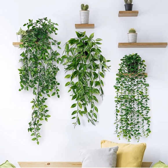 Set of 3 artificial potted plants - Picture 2 of 4